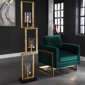 Cielo Floor Lamp, Gold