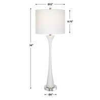 Fountain Buffet Lamp, White