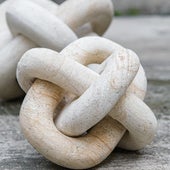 Limestone Link Sculptures, S/2