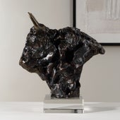 Bison Bust, Sculpture