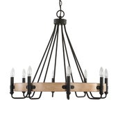 Deschutes, 8 Lt Chandelier