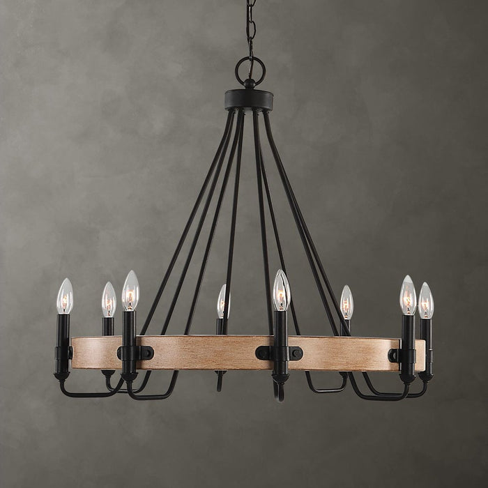 Deschutes, 8 Lt Chandelier