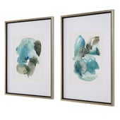 Blueprints Framed Prints, S/2