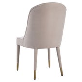 Brie Armless Chair, Champagne, 2 Per Box, Priced Each