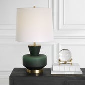 Trentino Table Lamp, Green