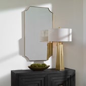 Lennox Mirror, Brass