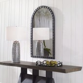 Dandridge Arch Mirror, Black