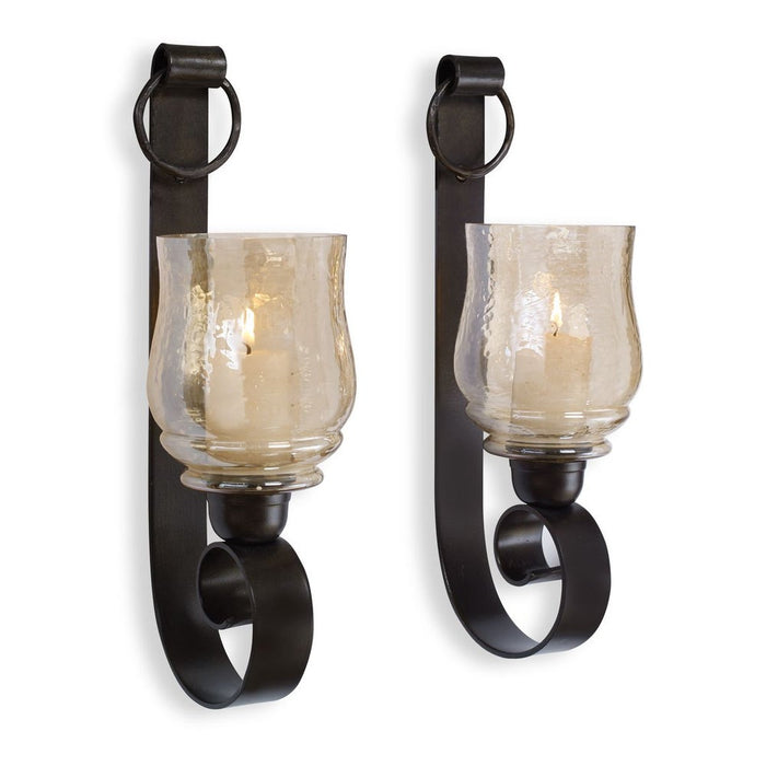 Joselyn Candle Sconces, S/2