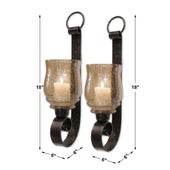 Joselyn Candle Sconces, S/2