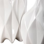 Klara Bottles, White, S/2