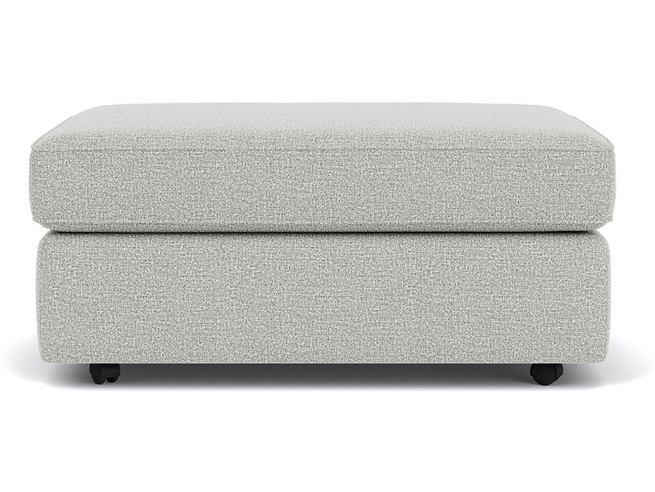 Vail Cocktail Ottoman with Casters