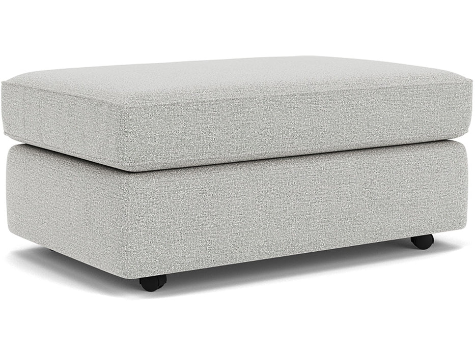 Vail Cocktail Ottoman with Casters