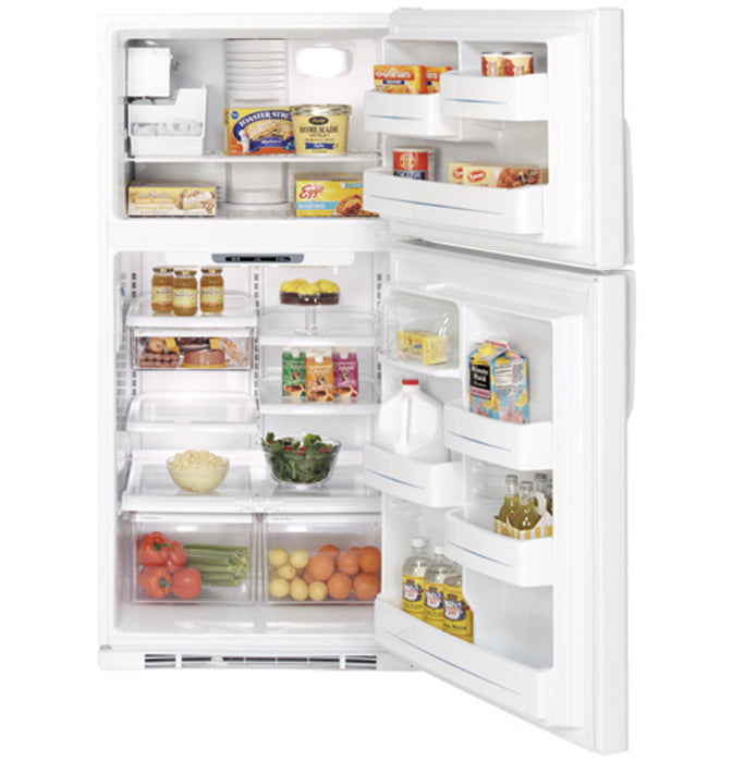 GE® 21.7 Cu. Ft. Top-Freezer Refrigerator with Internal Dispenser