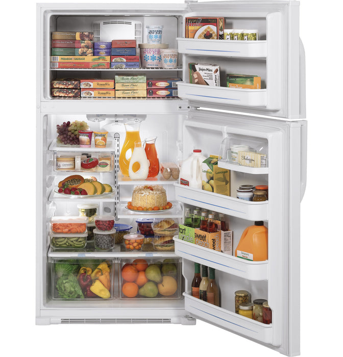 GE® ENERGY STAR® 21.0 Cu. Ft. Top-Freezer Refrigerator