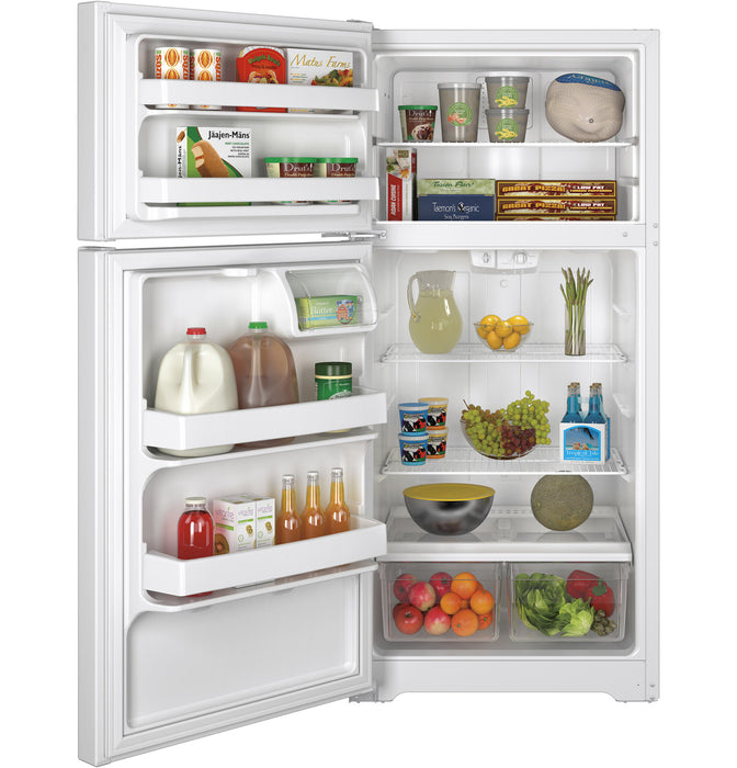 GE® ENERGY STAR® 14.6 Cu. Ft. Top-Freezer Refrigerator