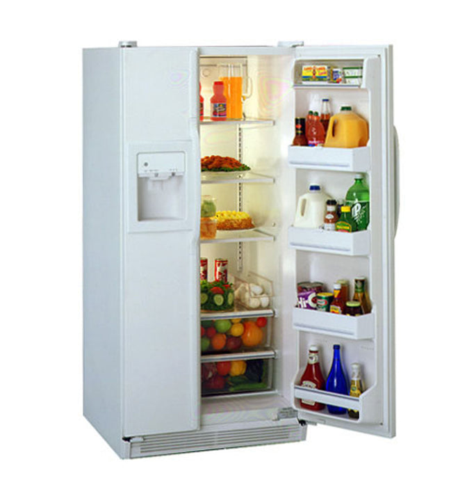 GE® Side-by-Side, No Frost, 547 Liters (Freezer 182 Liters), Light Touch Dispenser.