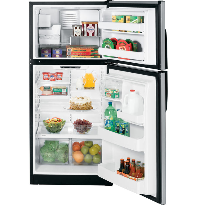 GE® ENERGY STAR® 18.0 Cu. Ft. Top-Freezer Refrigerator