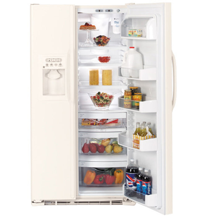 GE® ENERGY STAR® 25.4 Cu. Ft. Side-Side Refrigerator with Dispenser