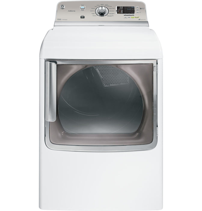 GE® Adora 7.8 cu. ft. stainless steel capacity gas dryer with steam