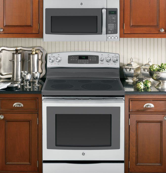 GE® Series 1.9 Cu. Ft. Over-the-Range Sensor Microwave Oven with Recirculating Venting