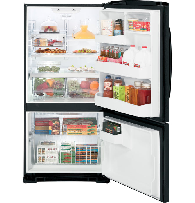 GE® ENERGY STAR® 23.1 Cu. Ft. Bottom Freezer Refrigerator