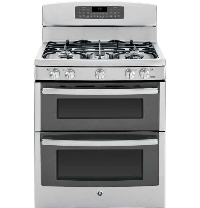 GE Profile™ Series 30" Free-Standing Gas Double Oven with Convection Range