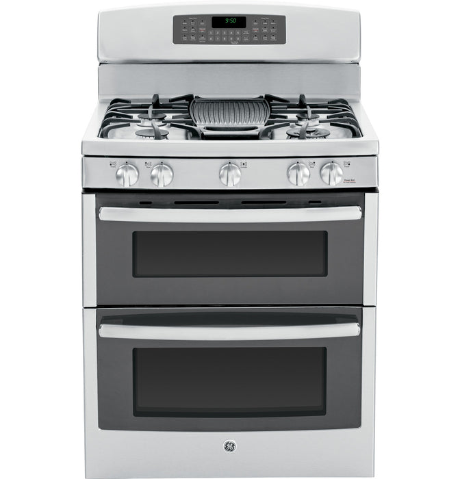 GE Profile™ Series 30" Free-Standing Gas Double Oven with Convection Range