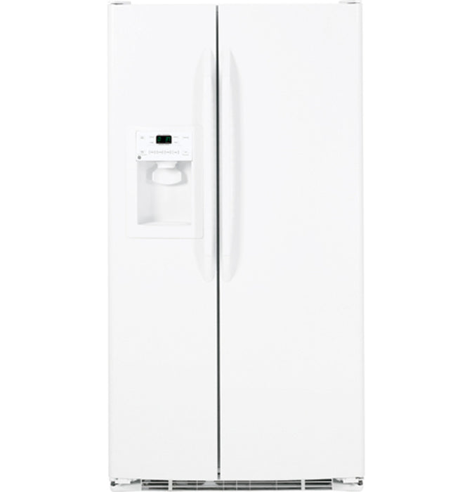 GE® Counter-depth 22.7 Cu. Ft. Side-By-Side Refrigerator with Dispenser