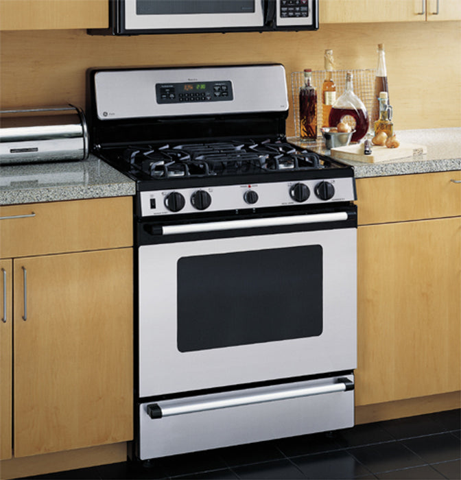 GE Profile Spectra™ 30" Self-Clean Free-Standing Gas Range with Warming Drawer