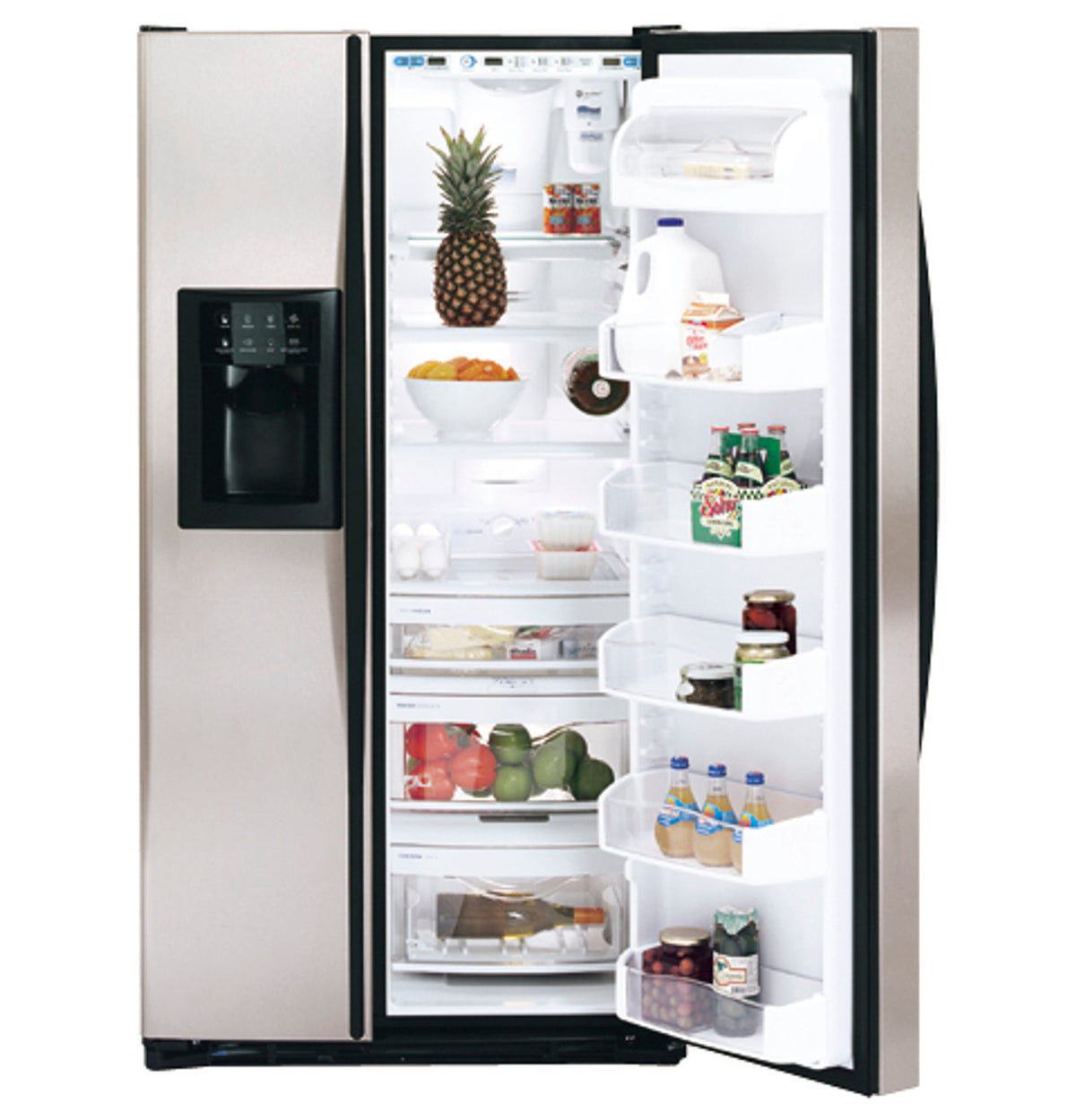 GE Profile Arctica™ 26.6 Cu. Ft. Stainless SideBySide Refrigerator