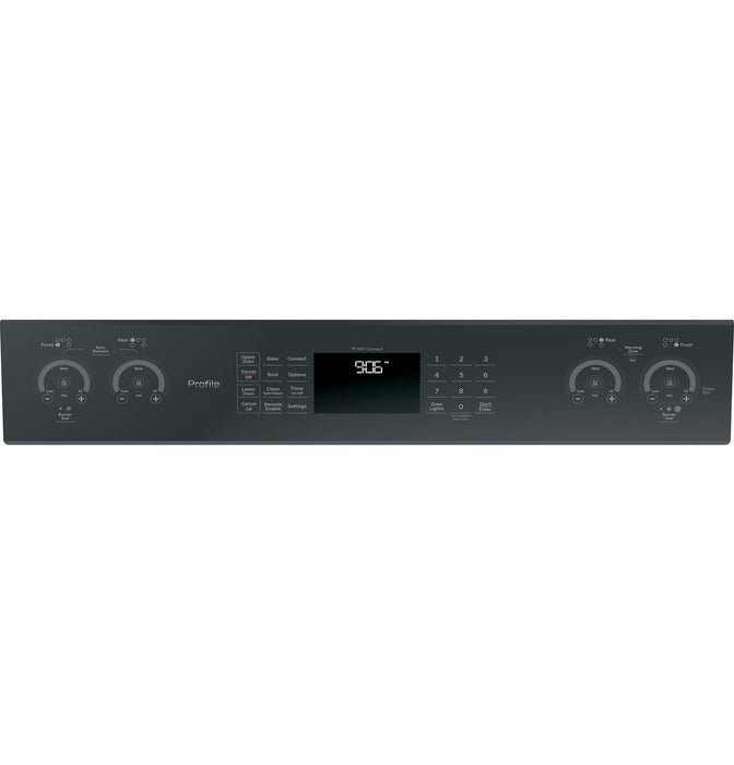 GE Profile™ 30" Smart Slide-In Electric Double Oven Convection Range