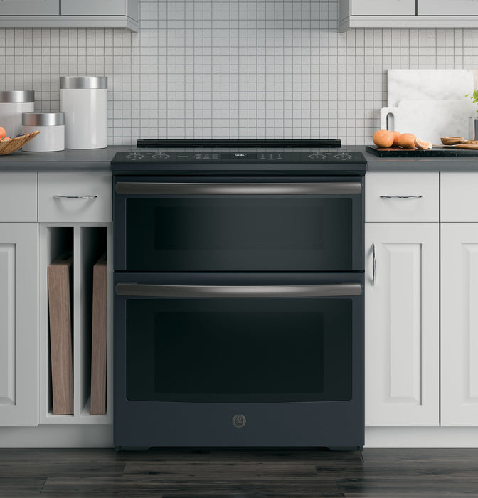 GE Profile™ 30" Smart Slide-In Electric Double Oven Convection Range