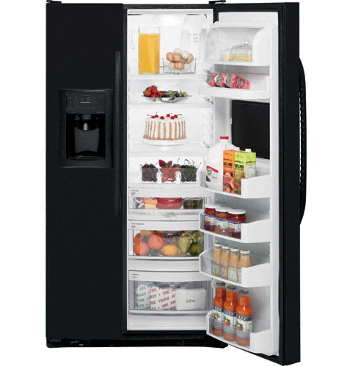 GE Adora™ 25.9 Cu. Ft. Side-By-Side Refrigerator — Abe Krasne Home ...