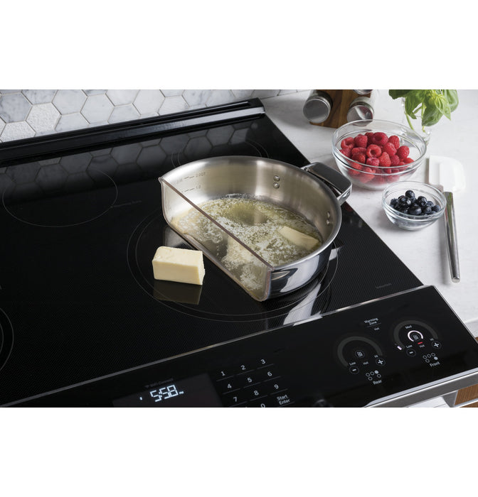 GE Profile™ 30" Smart Slide-In Front-Control Induction and Convection Range