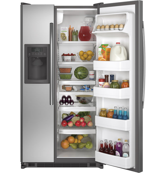 GE® ENERGY STAR® 21.8 Cu. Ft. Side-By-Side Refrigerator