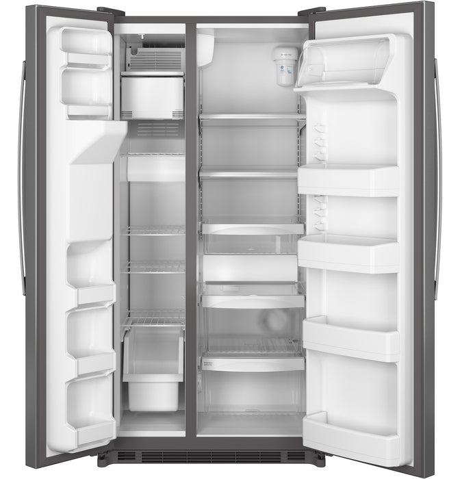 GE® ENERGY STAR® 21.8 Cu. Ft. Side-By-Side Refrigerator