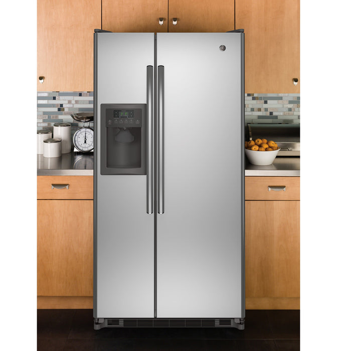 GE® ENERGY STAR® 21.8 Cu. Ft. Side-By-Side Refrigerator