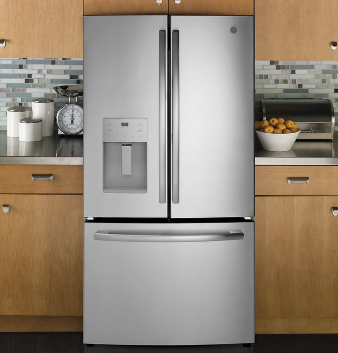 GE® ENERGY STAR® 25.6 Cu. Ft. French-Door Refrigerator