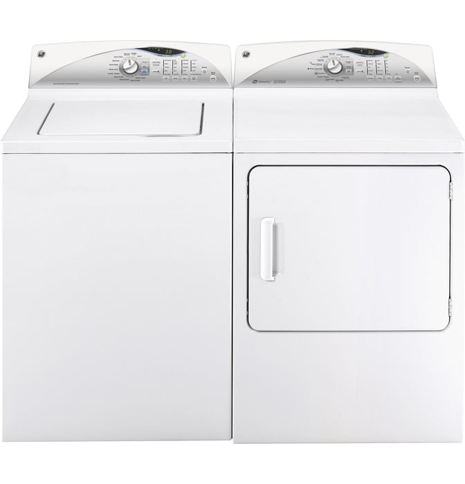 GE® 3.8 DOE cu. ft. washer with stainless steel basket