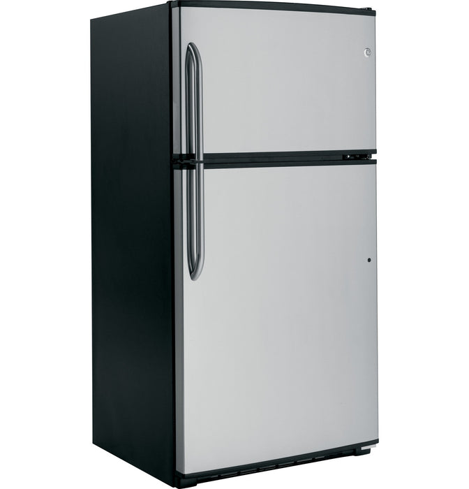 GE® ENERGY STAR® 21.0 Cu. Ft. Stainless Top-Freezer Refrigerator