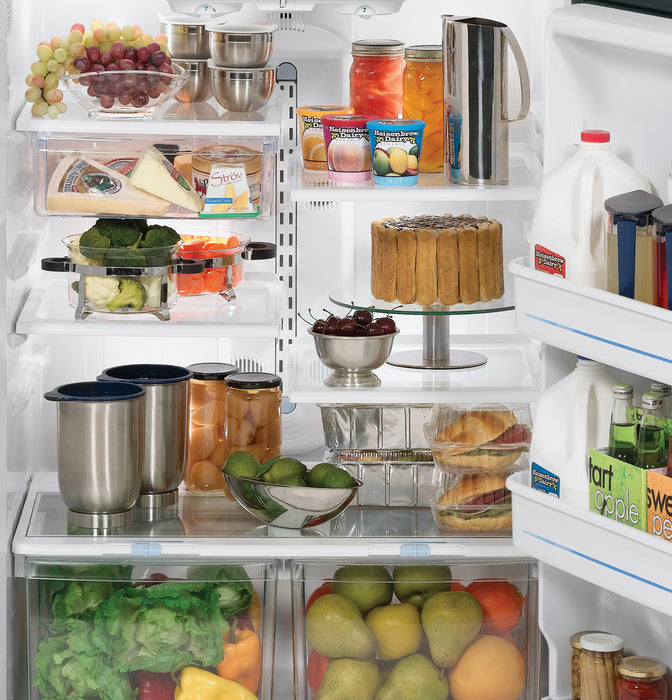 GE® ENERGY STAR® 21.0 Cu. Ft. Stainless Top-Freezer Refrigerator