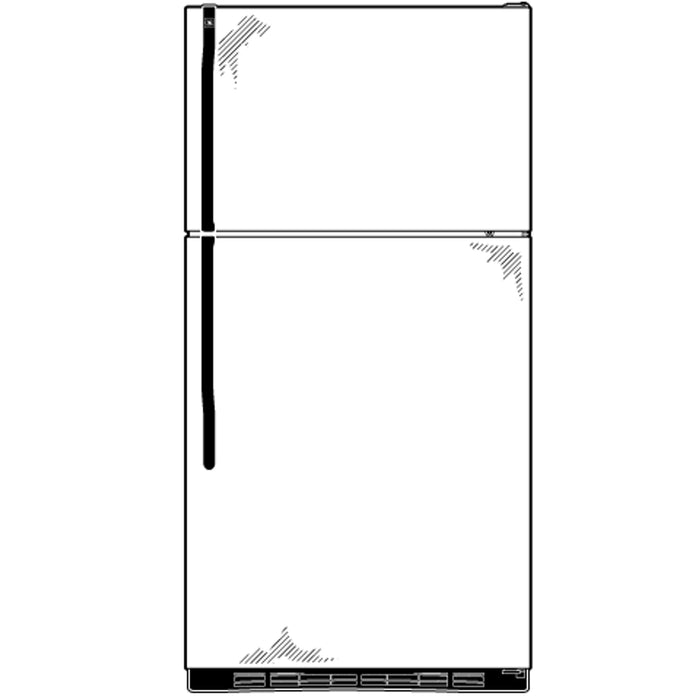 GE® ENERGY STAR® 21.7 Cu. Ft. Stainless Top-Freezer Refrigerator