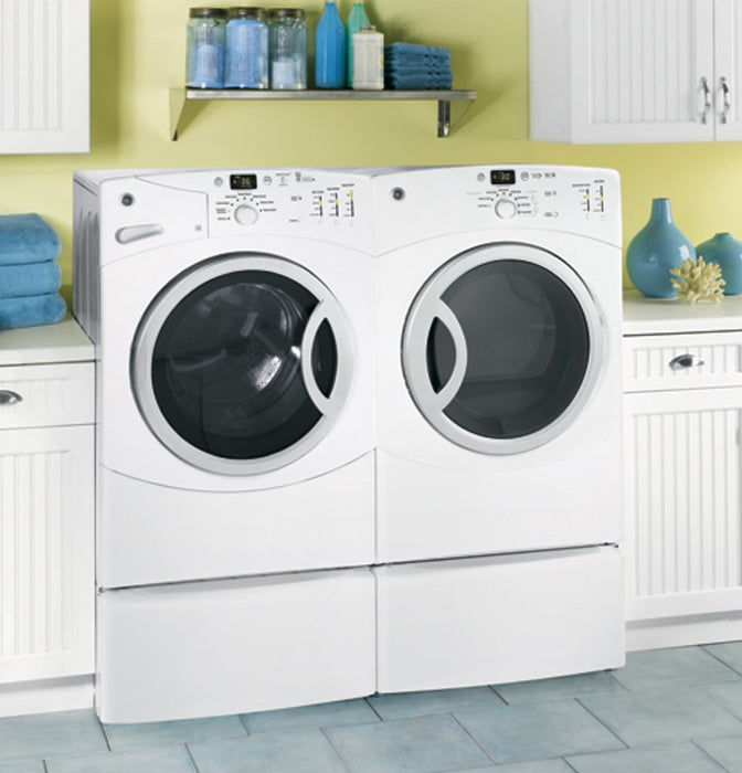 GE® ENERGY STAR® 4.0 IEC Cu. Ft. King-size Capacity Frontload Washer with Stainless Steel Basket