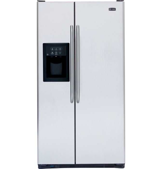 GE® ENERGY STAR® 23.1 Cu. Ft. Stainless Side-By-Side Refrigerator with Dispenser