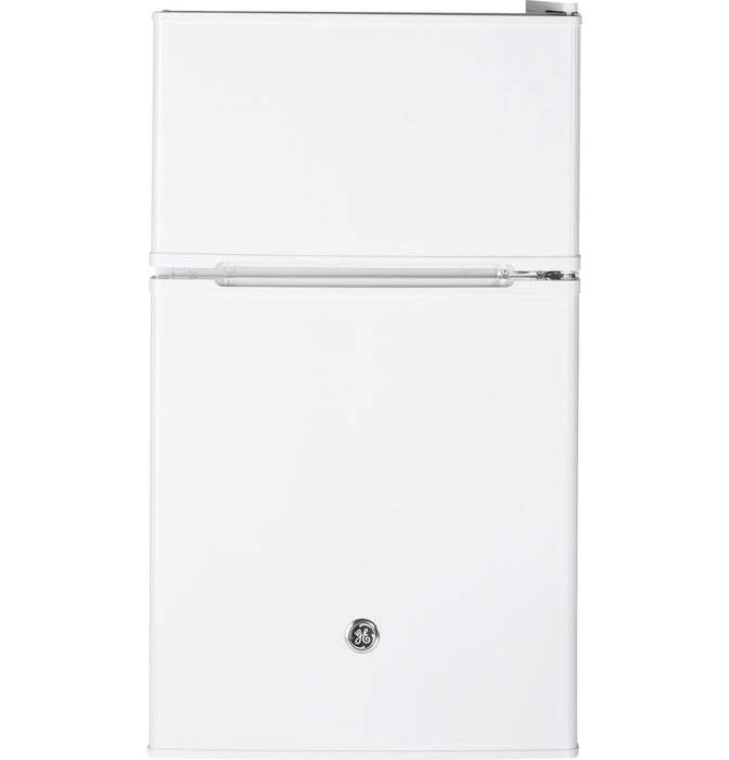 GE® Double-Door Compact Refrigerator