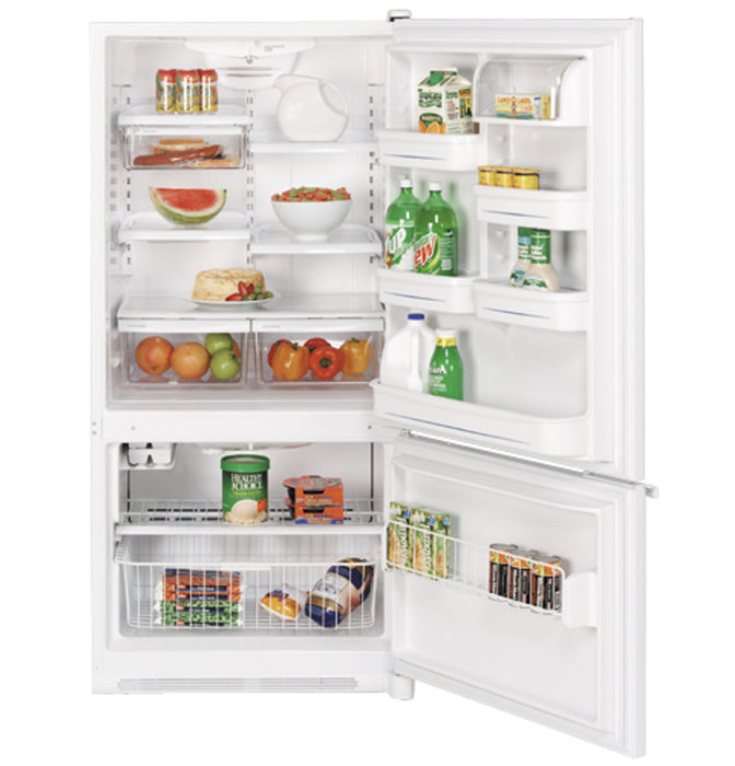 GE® ENERGY STAR® 21.9 Cu. Ft. Bottom-Freezer Refrigerator