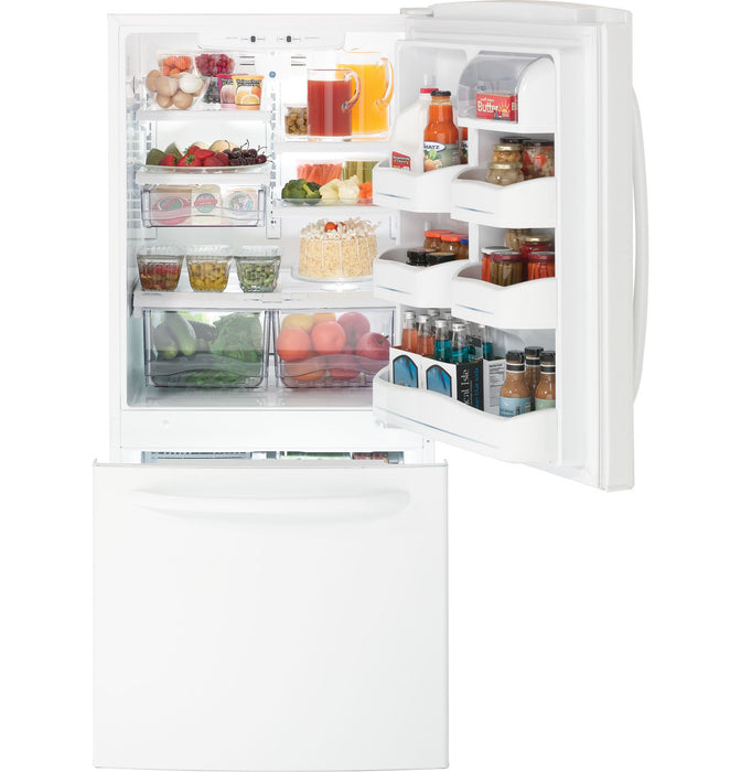 GE® ENERGY STAR® 20.2 Cu. Ft. Bottom Freezer Refrigerator