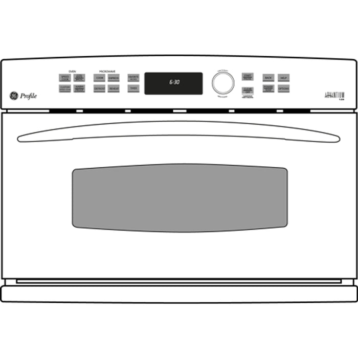 GE Profile Advantium® 120V - 30 in. Wall Oven