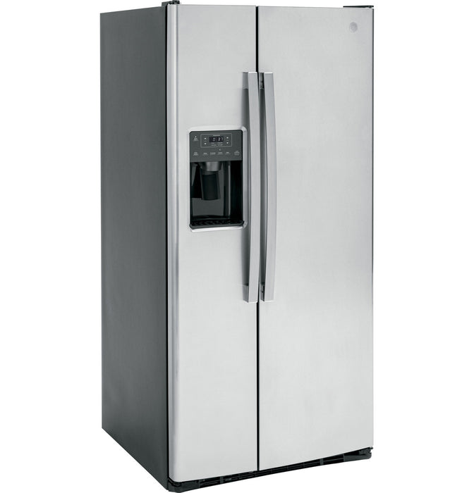 GE® ENERGY STAR® 23.0 Cu. Ft. Side-By-Side Refrigerator