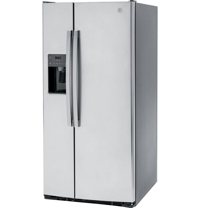 GE® ENERGY STAR® 23.0 Cu. Ft. Side-By-Side Refrigerator